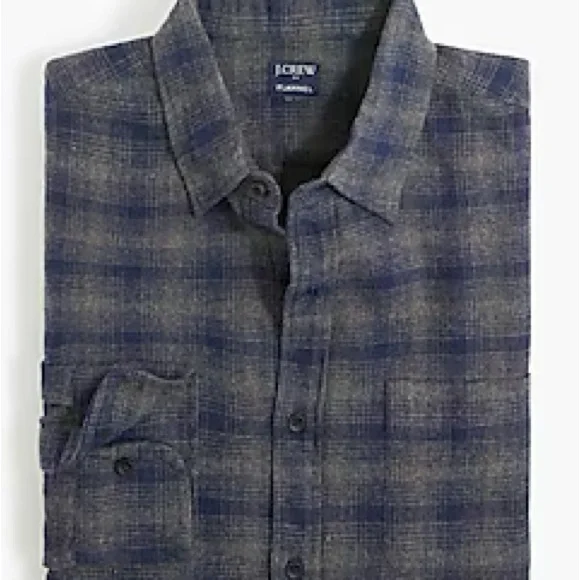 J. Crew Classic Casual Flannel Button Down Shirt - Picture 5 of 5